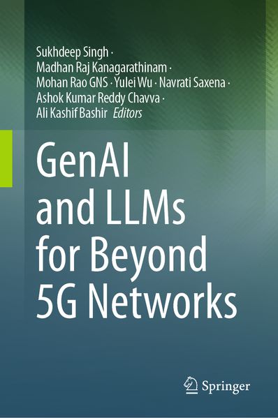 Produktbild: GenAI and LLMs for Beyond 5G Networks