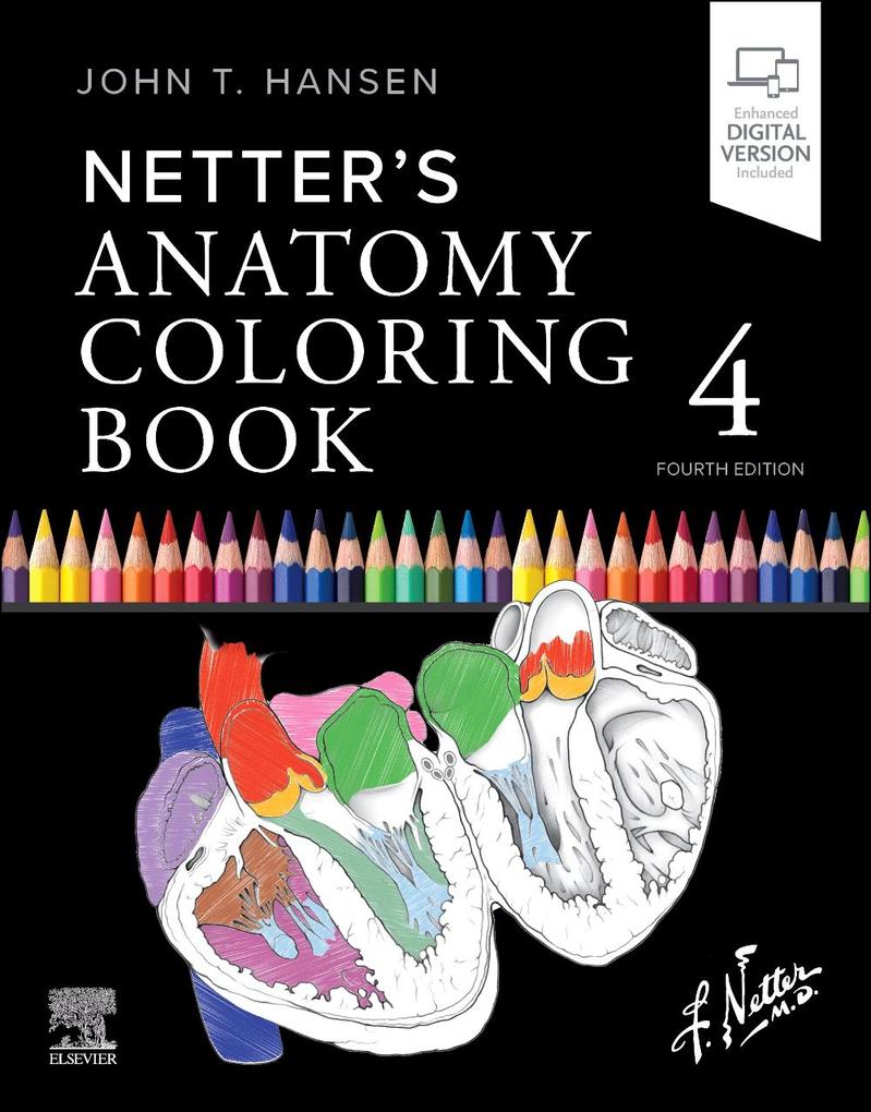 Produktbild: Netter's Anatomy Coloring Book | John T Hansen