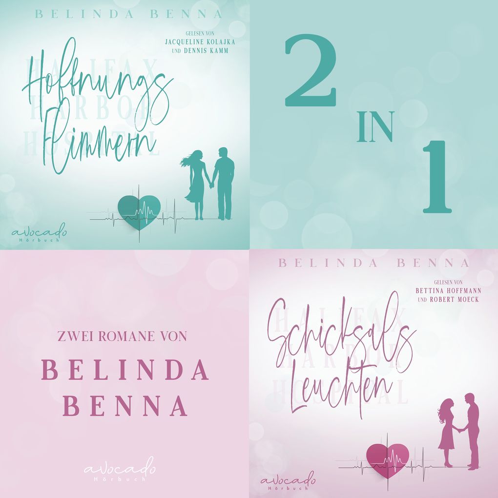 Produktbild: Hoffnungsflimmern & Schicksalsleuchten - 2 in 1 | Belinda Benna