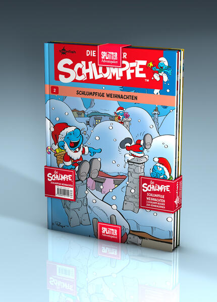 Produktbild: Die Schlümpfe Adventspaket: Drei schlumpfige Comic-Abenteuer | Peyo