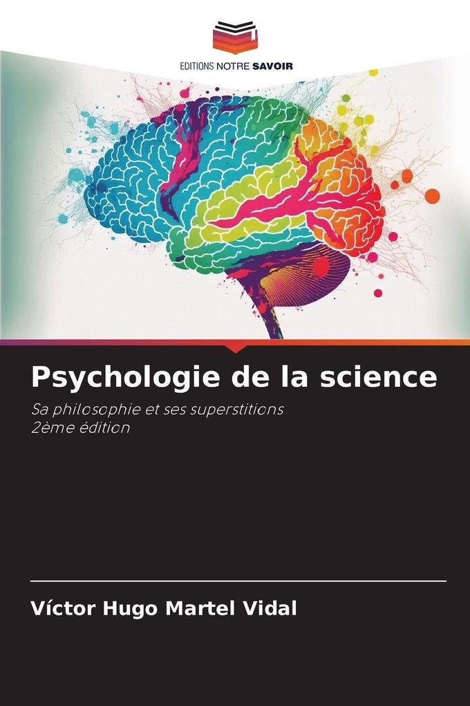 Produktbild: Psychologie de la science | Víctor Hugo Martel Vidal