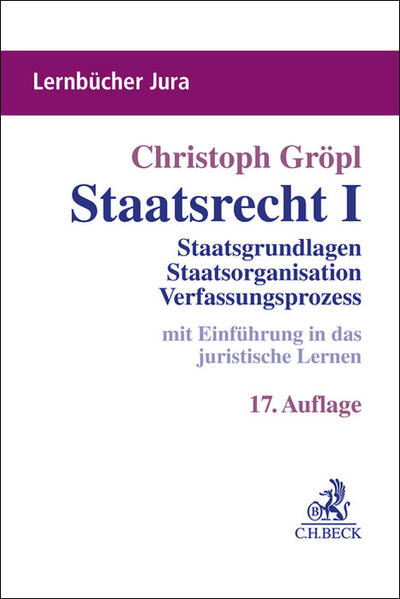 Produktbild: Staatsrecht I | Christoph Gröpl