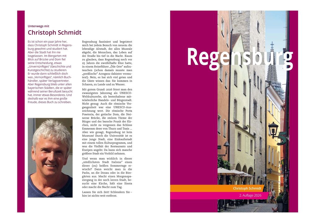 Weitere Ansicht: MICHAEL MÜLLER Reiseführer Regensburg MM-City | Christoph Schmidt