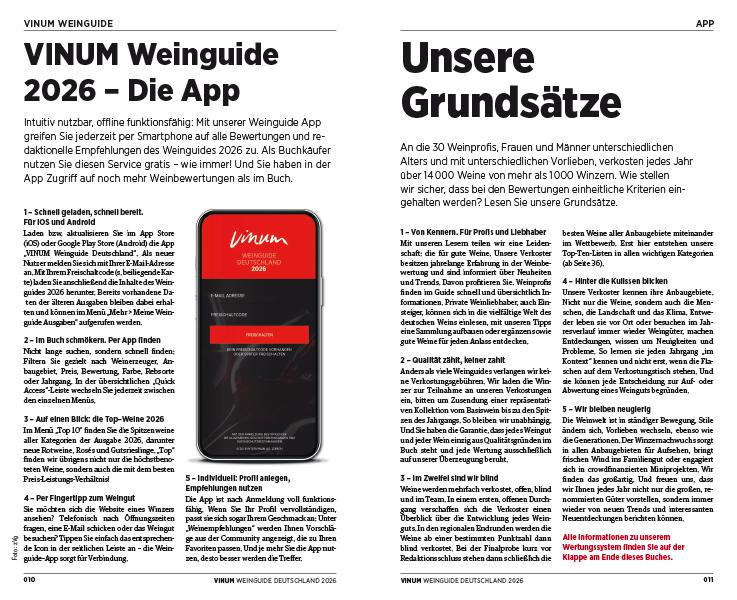 Weitere Ansicht: Vinum Weinguide Deutschland 2026