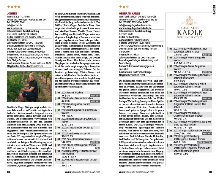 Weitere Ansicht: Vinum Weinguide Deutschland 2026