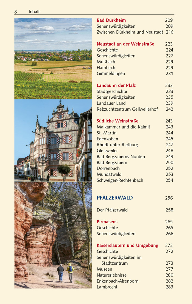 Weitere Ansicht: TRESCHER Reiseführer Pfalz | Günter Schenk