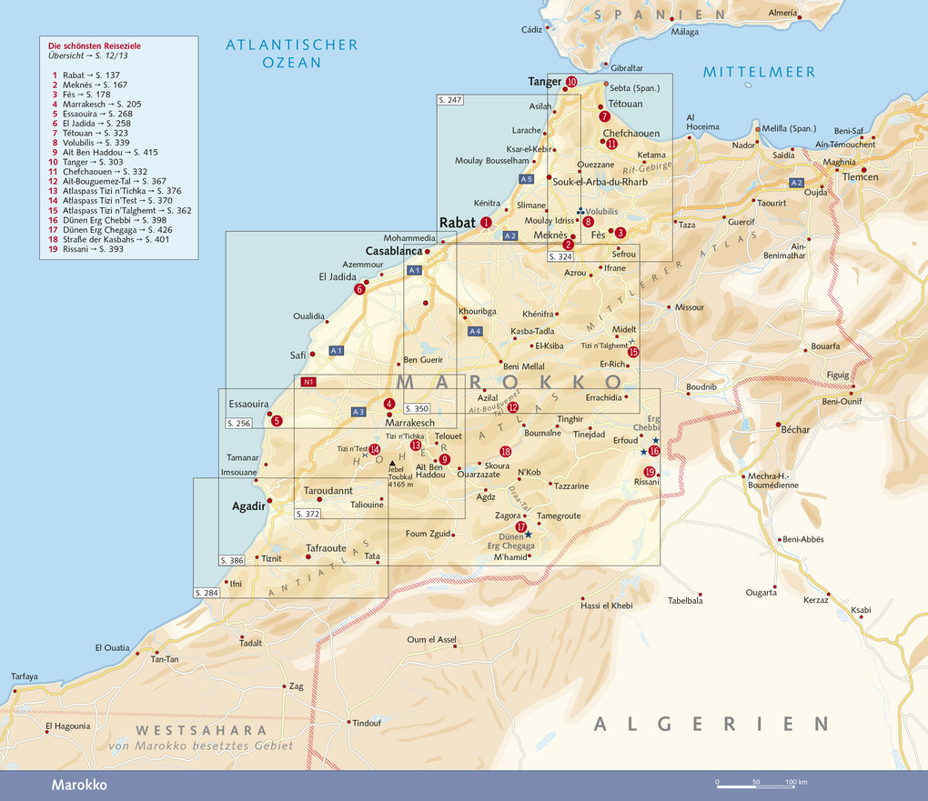 Weitere Ansicht: TRESCHER Reiseführer Marokko | Heike Bentheimer