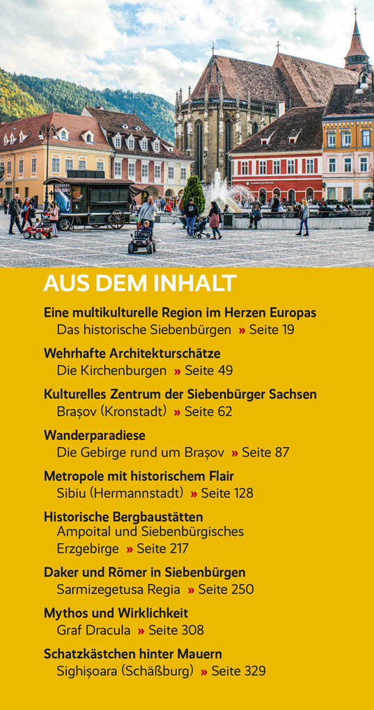 Weitere Ansicht: TRESCHER Reiseführer Siebenbürgen | Birgitta Gabriela Hannover Moser