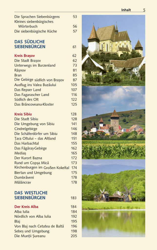 Weitere Ansicht: TRESCHER Reiseführer Siebenbürgen | Birgitta Gabriela Hannover Moser