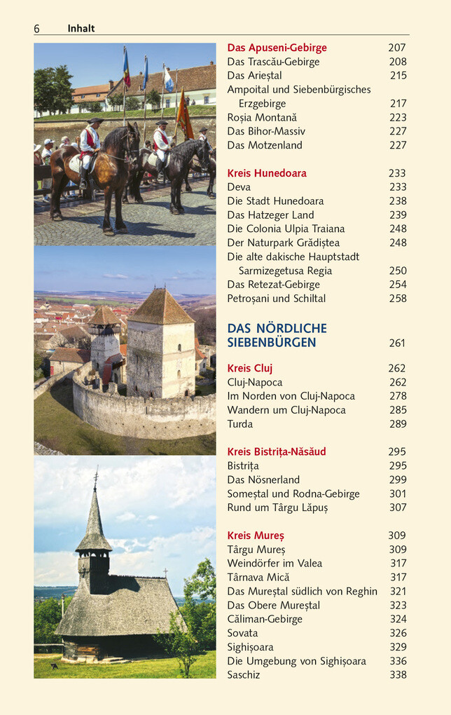 Weitere Ansicht: TRESCHER Reiseführer Siebenbürgen | Birgitta Gabriela Hannover Moser