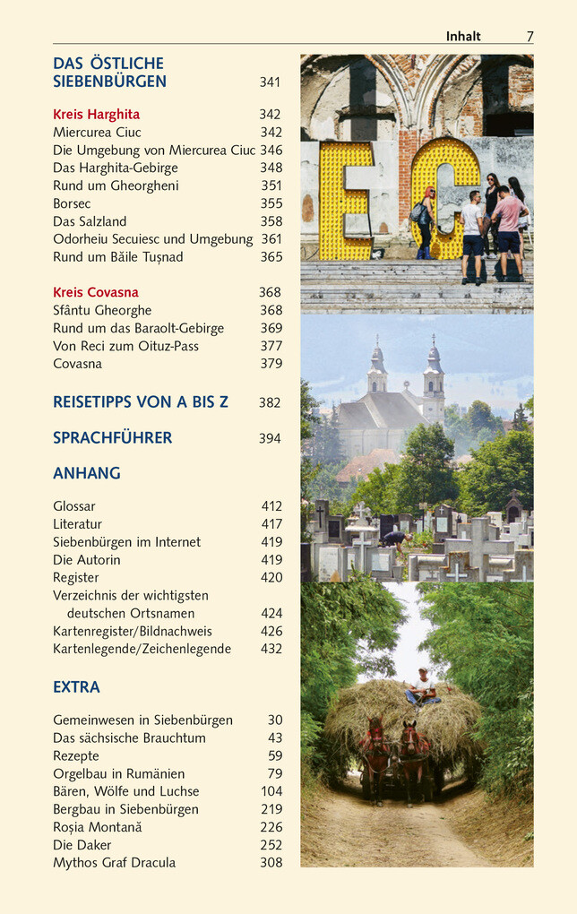 Weitere Ansicht: TRESCHER Reiseführer Siebenbürgen | Birgitta Gabriela Hannover Moser