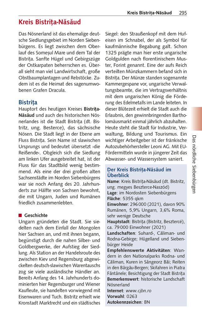 Weitere Ansicht: TRESCHER Reiseführer Siebenbürgen | Birgitta Gabriela Hannover Moser