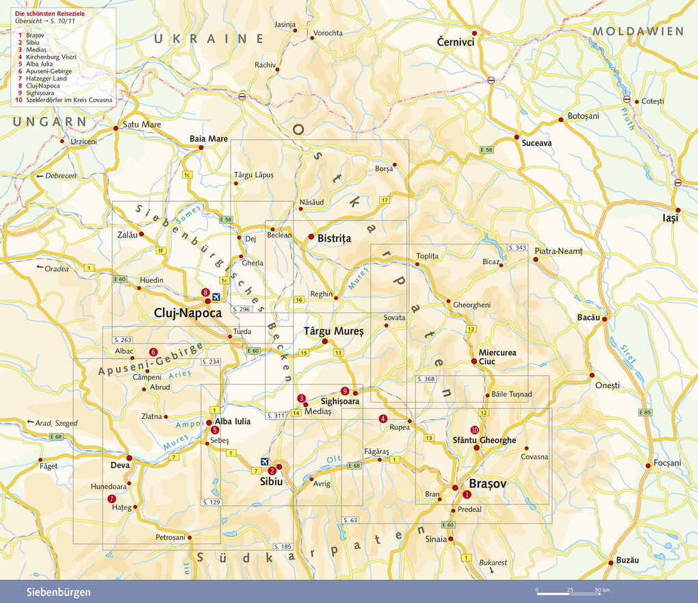 Weitere Ansicht: TRESCHER Reiseführer Siebenbürgen | Birgitta Gabriela Hannover Moser