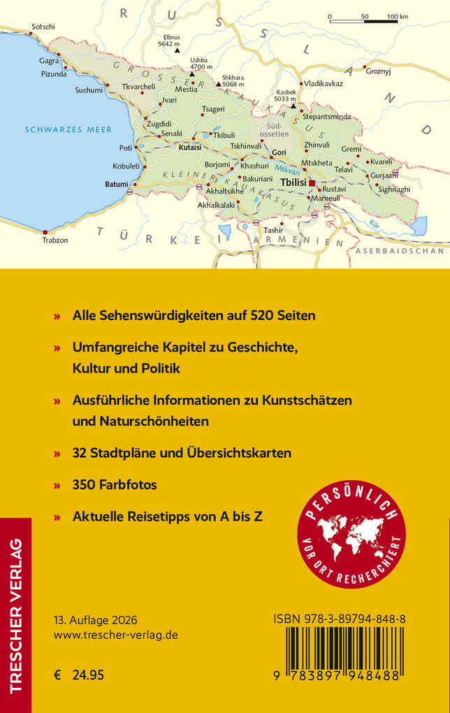 Weitere Ansicht: TRESCHER Reiseführer Georgien