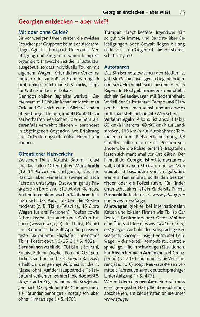 Weitere Ansicht: TRESCHER Reiseführer Georgien