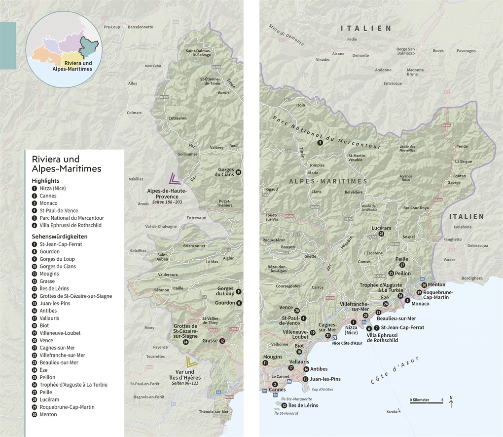 Weitere Ansicht: Vis-à-Vis Reiseführer Provence & Côte d'Azur