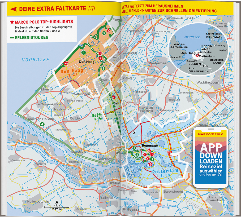 Weitere Ansicht: MARCO POLO Reiseführer Rotterdam & Den Haag, Delft | Ralf Johnen