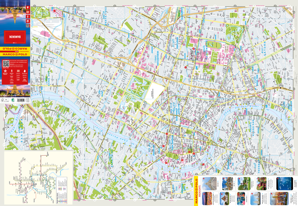Weitere Ansicht: MARCO POLO Cityplan Bangkok 1:13.000