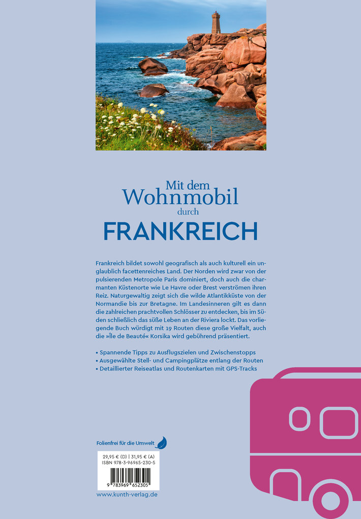 Weitere Ansicht: KUNTH Mit dem Wohnmobil durch Frankreich | Björn Stüben, Rita Henss, Andrea Lammert, Robert Fischer, Christiane Gsänger