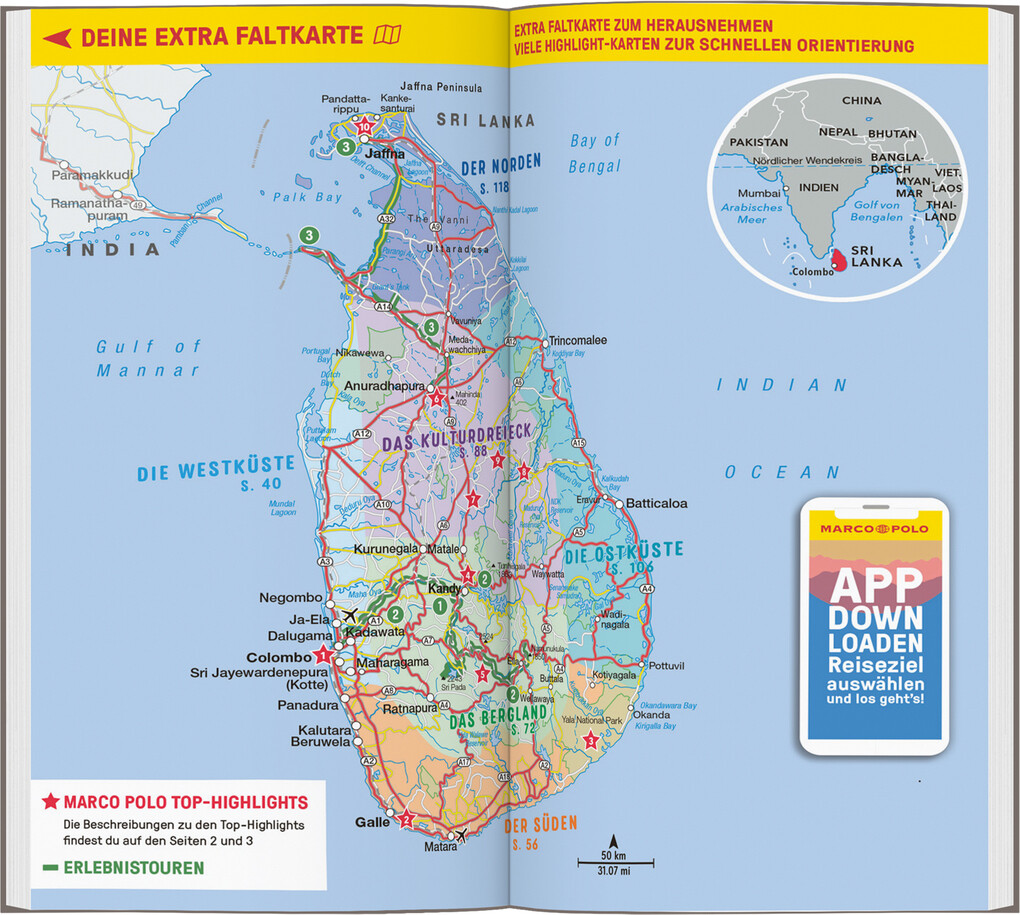 Weitere Ansicht: MARCO POLO Reiseführer Sri Lanka | Martin H. Petrich