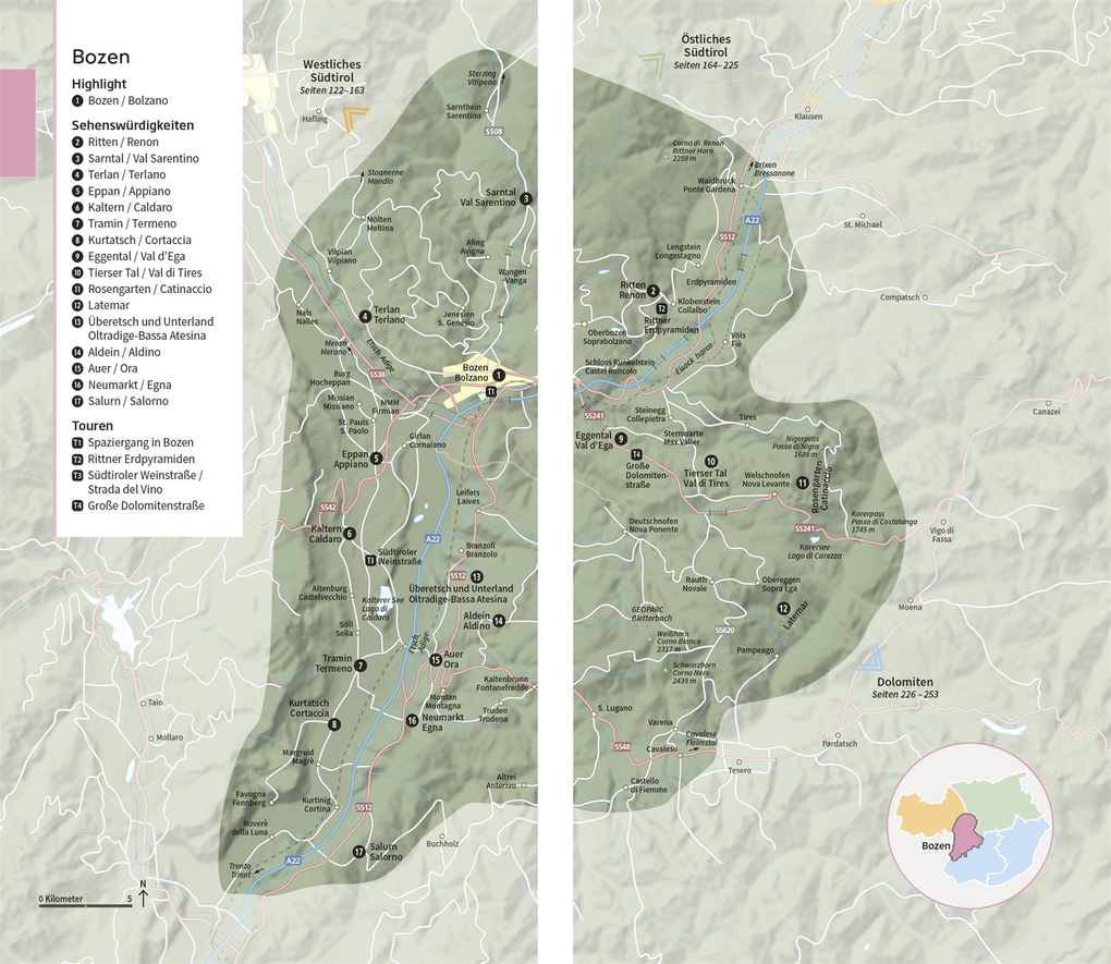 Weitere Ansicht: Vis-à-Vis Reiseführer Südtirol