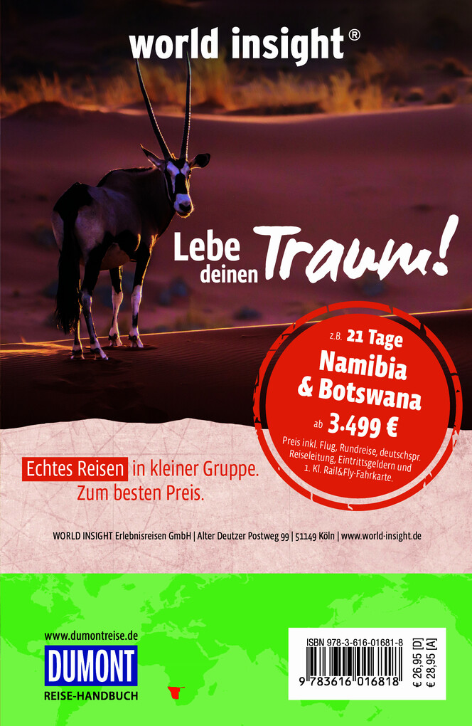 Weitere Ansicht: DUMONT Reise-Handbuch Reiseführer Namibia | Dieter Losskarn