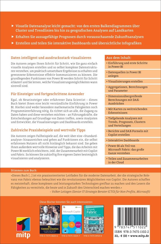 Weitere Ansicht: Microsoft Power BI | Alexander Loth, Peter Vogel