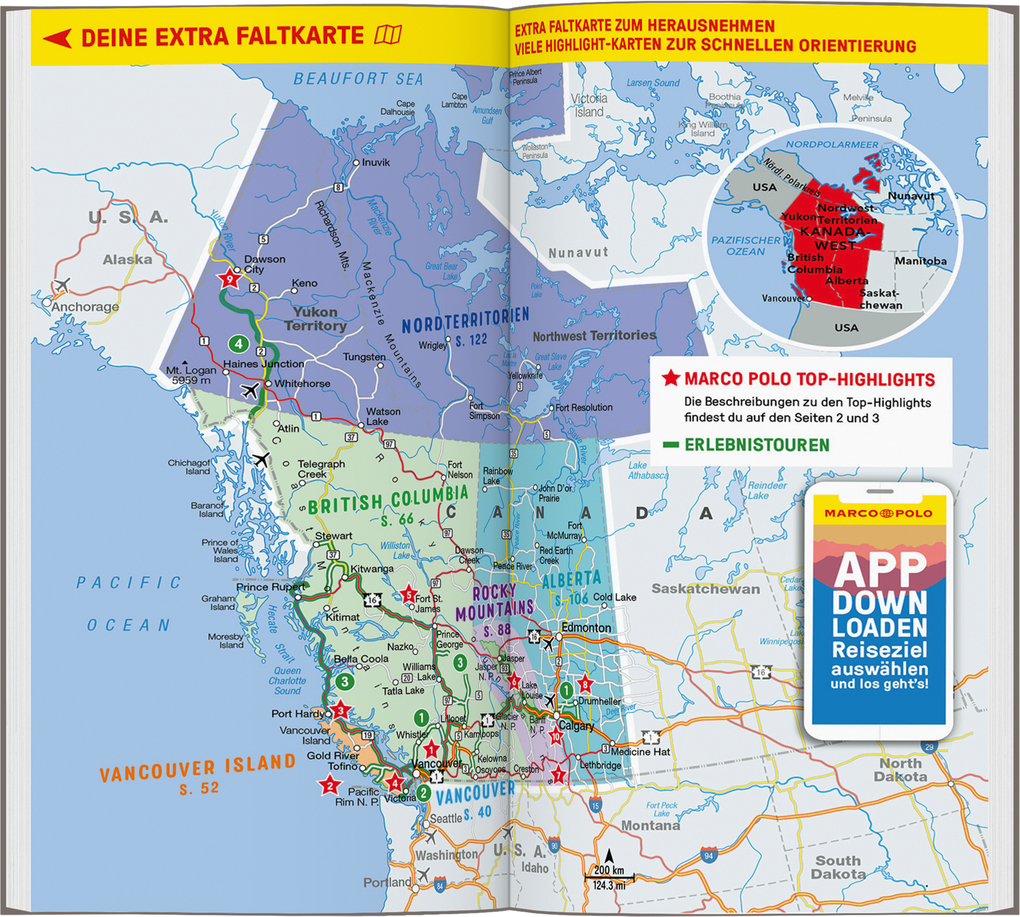 Weitere Ansicht: MARCO POLO Reiseführer Kanada West, Rocky Mountains, Vancouver | Karl Teuschl