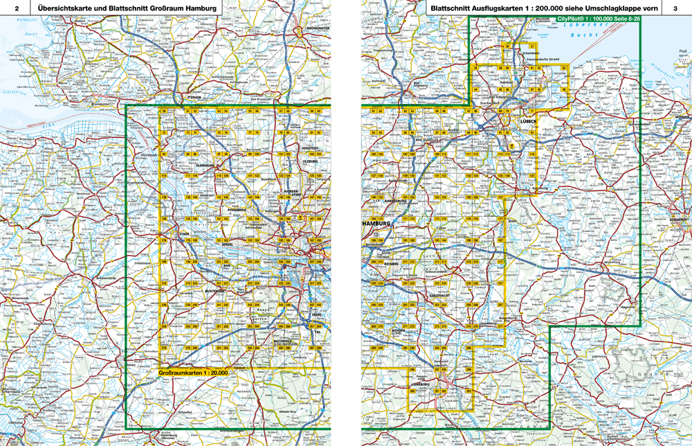 Weitere Ansicht: ADAC Stadtatlas Hamburg 1:20.000