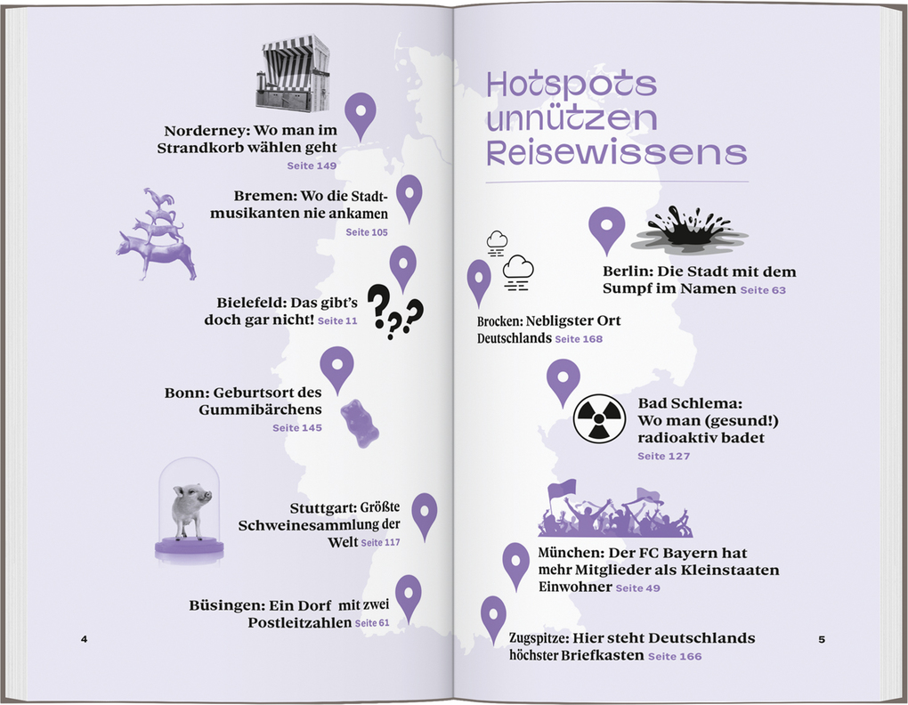 Weitere Ansicht: DUMONTs Unnützes Reisewissen Deutschland | Juliane Schader, Jens Bey