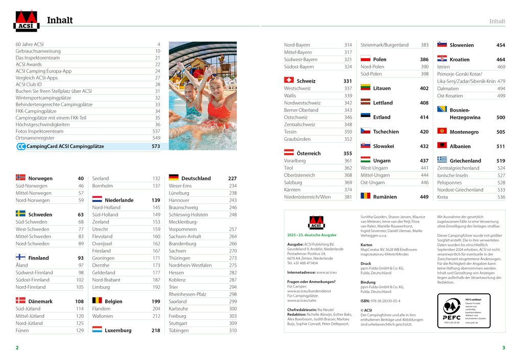 Weitere Ansicht: ACSI Campingführer Europa 2026