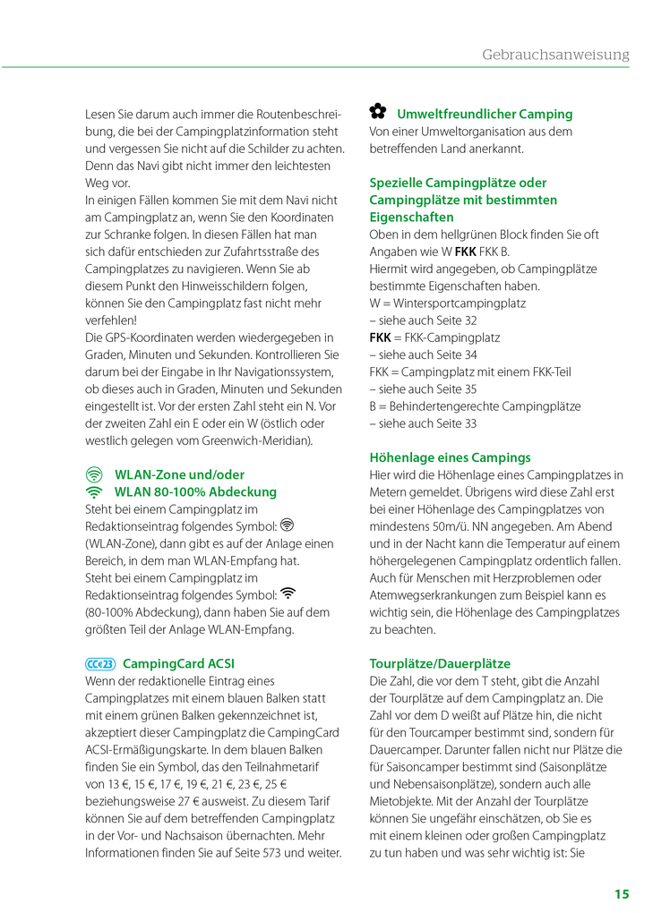 Weitere Ansicht: ACSI Campingführer Europa 2026