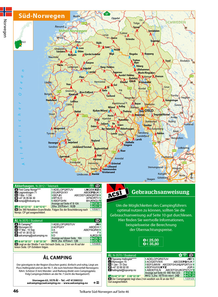 Weitere Ansicht: ACSI Campingführer Europa 2026
