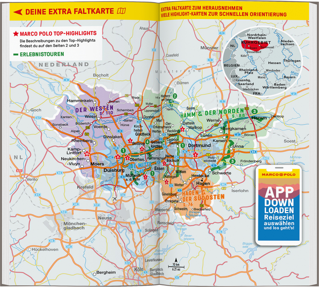 Weitere Ansicht: MARCO POLO Reiseführer Ruhrgebiet | Kirsten Sulimma, Anette Kolkau