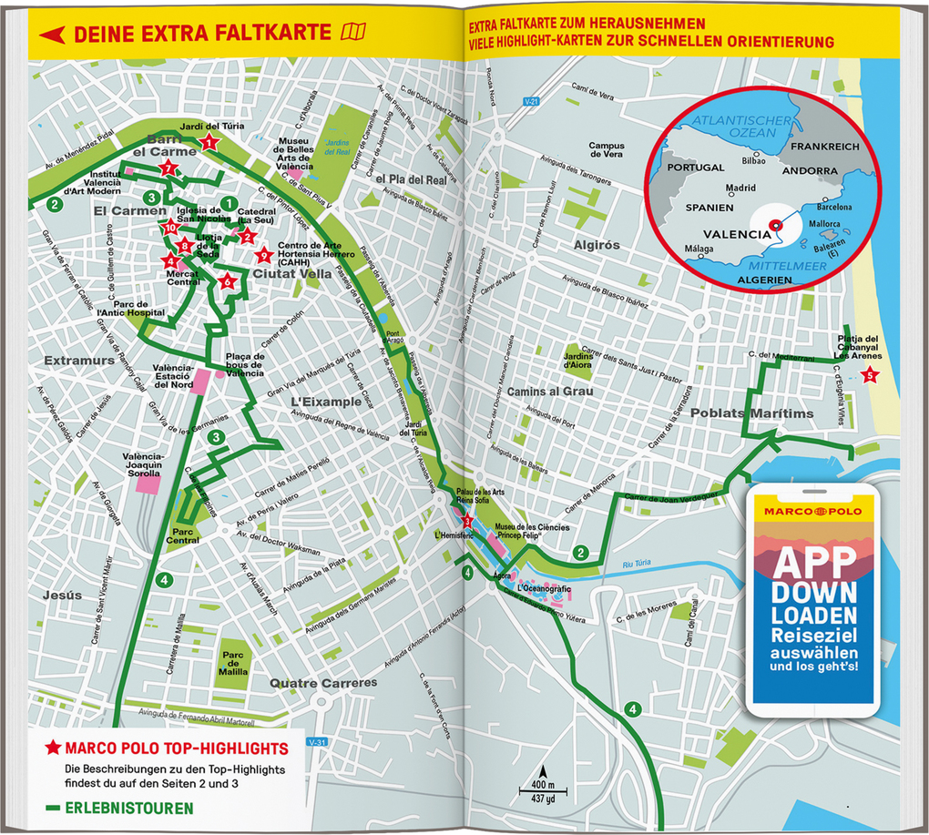 Weitere Ansicht: MARCO POLO Reiseführer Valencia | Julia Macher, Alexandra Frank