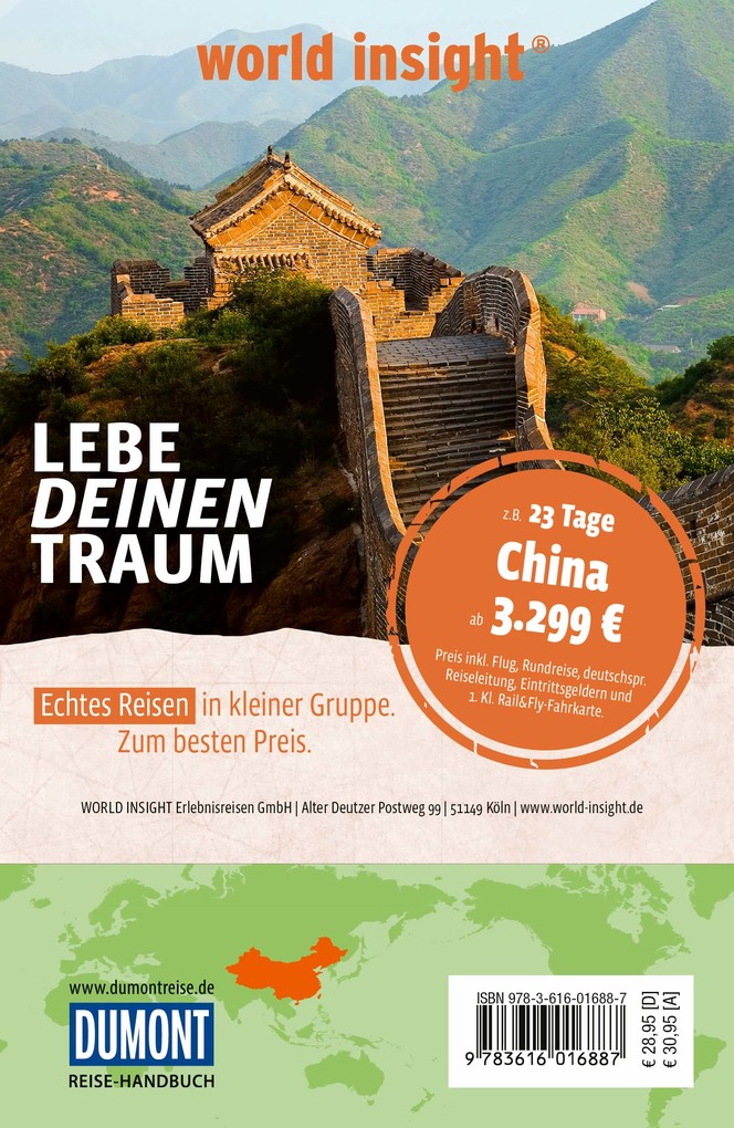 Weitere Ansicht: DUMONT Reise-Handbuch Reiseführer China | Oliver Fülling