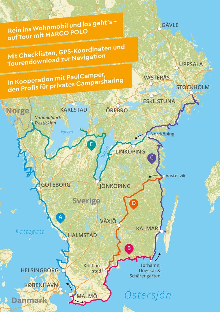 Weitere Ansicht: MARCO POLO Camper Guide Südschweden | Oliver Lück