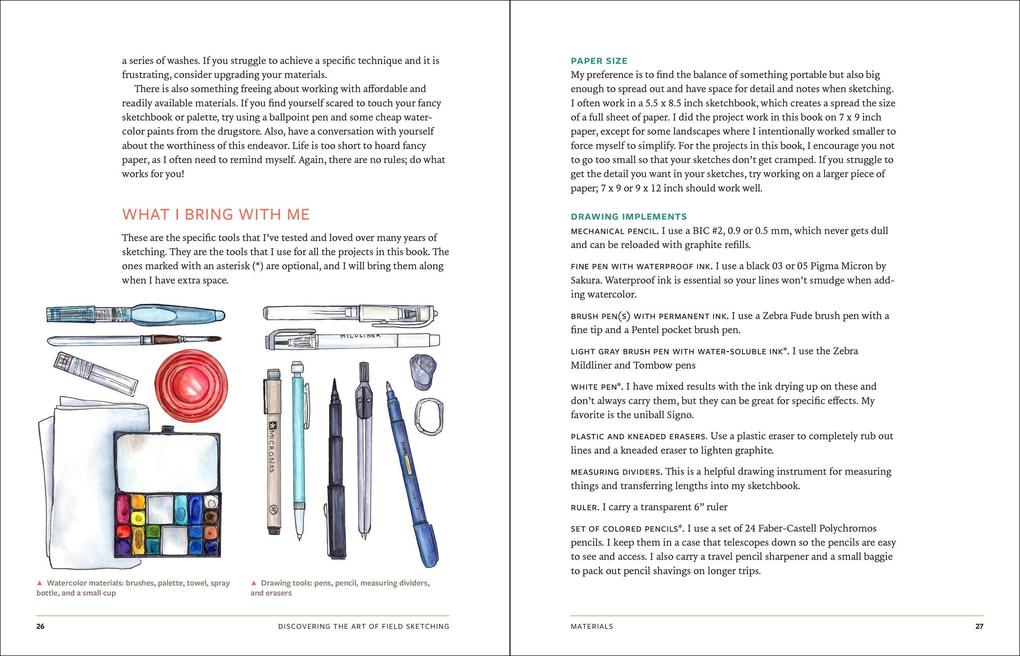 Weitere Ansicht: Discover the Art of Field Sketching | Kristin Link