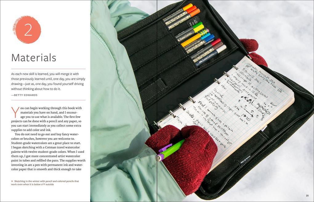 Weitere Ansicht: Discover the Art of Field Sketching | Kristin Link