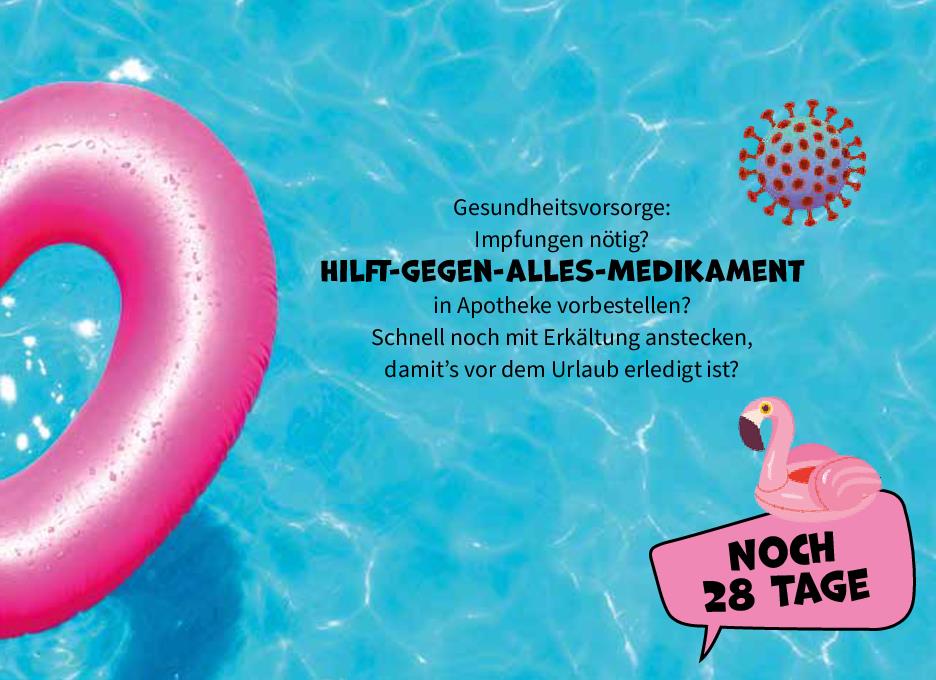 Weitere Ansicht: Countdown bis zum Urlaub