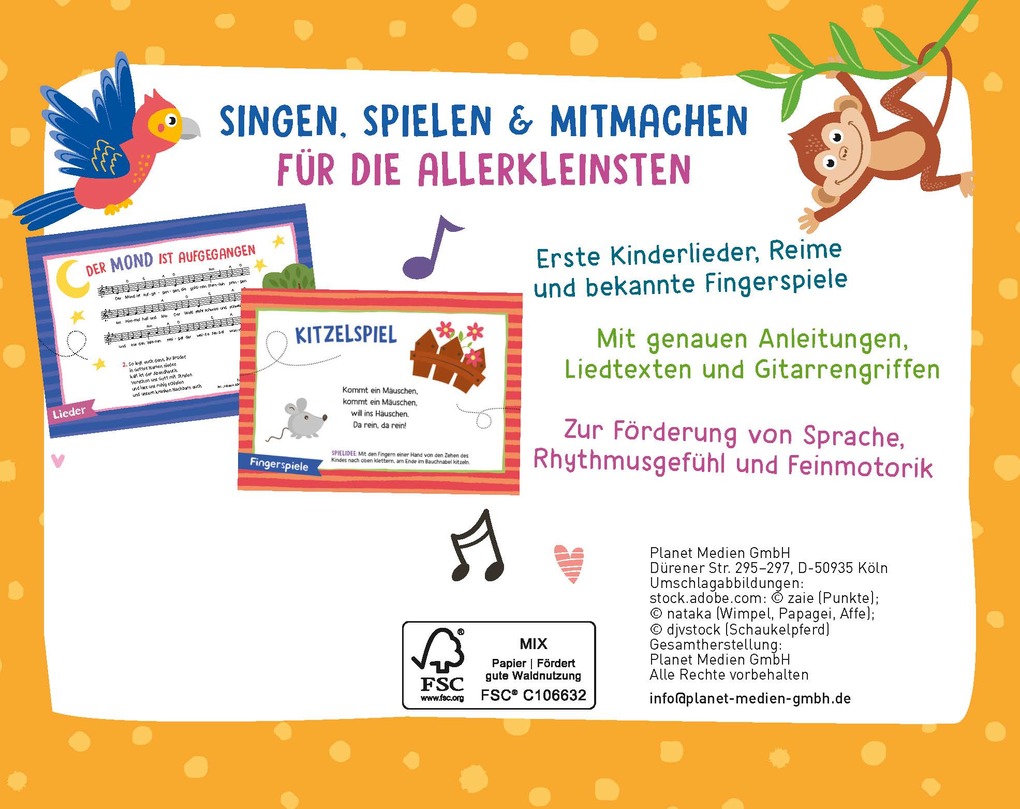 Weitere Ansicht: Fingerspiele, Reime, Kinderlieder