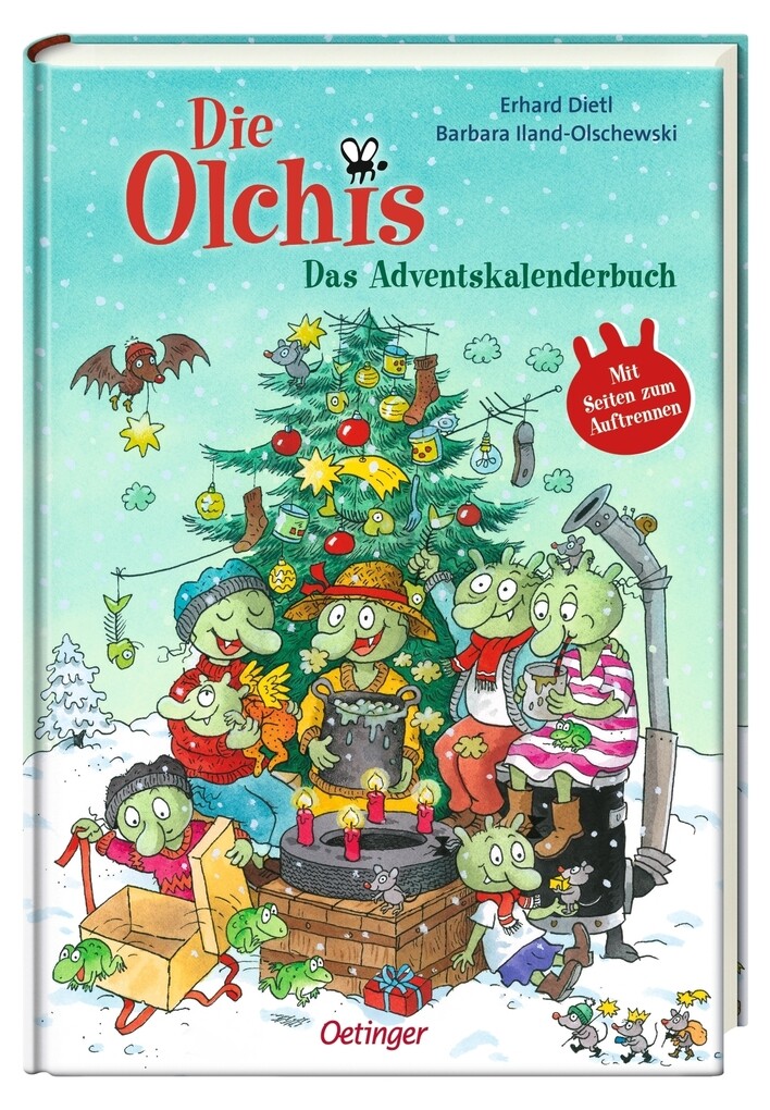 Weitere Ansicht: Die Olchis. Das Adventskalenderbuch | Erhard Dietl, Barbara Iland-Olschewski