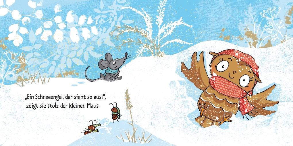 Weitere Ansicht: Die kleine Eule im Schnee | Susanne Weber