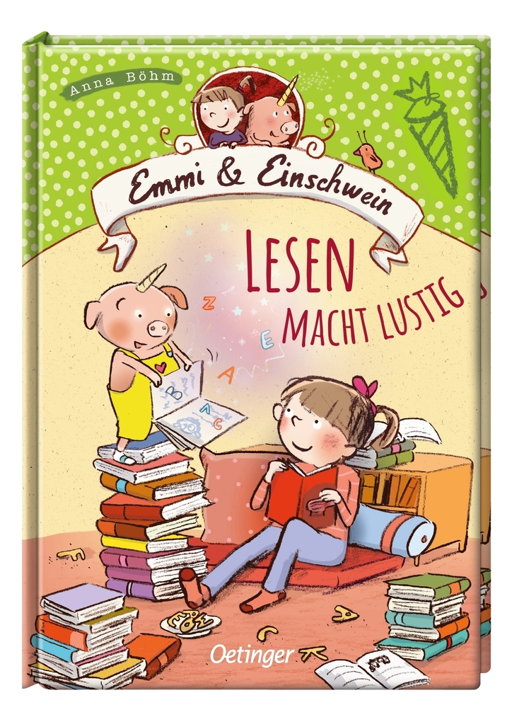 Weitere Ansicht: Emmi & Einschwein. Lesen macht lustig | Anna Böhm