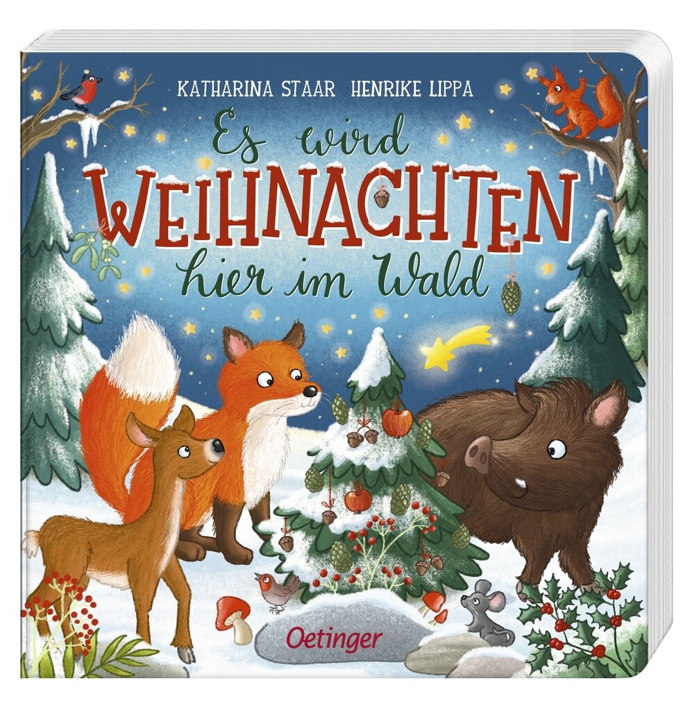 Weitere Ansicht: Es wird Weihnachten hier im Wald | Henrike Lippa