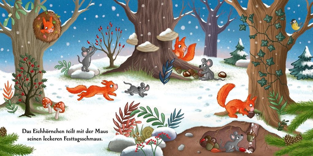 Weitere Ansicht: Es wird Weihnachten hier im Wald | Henrike Lippa