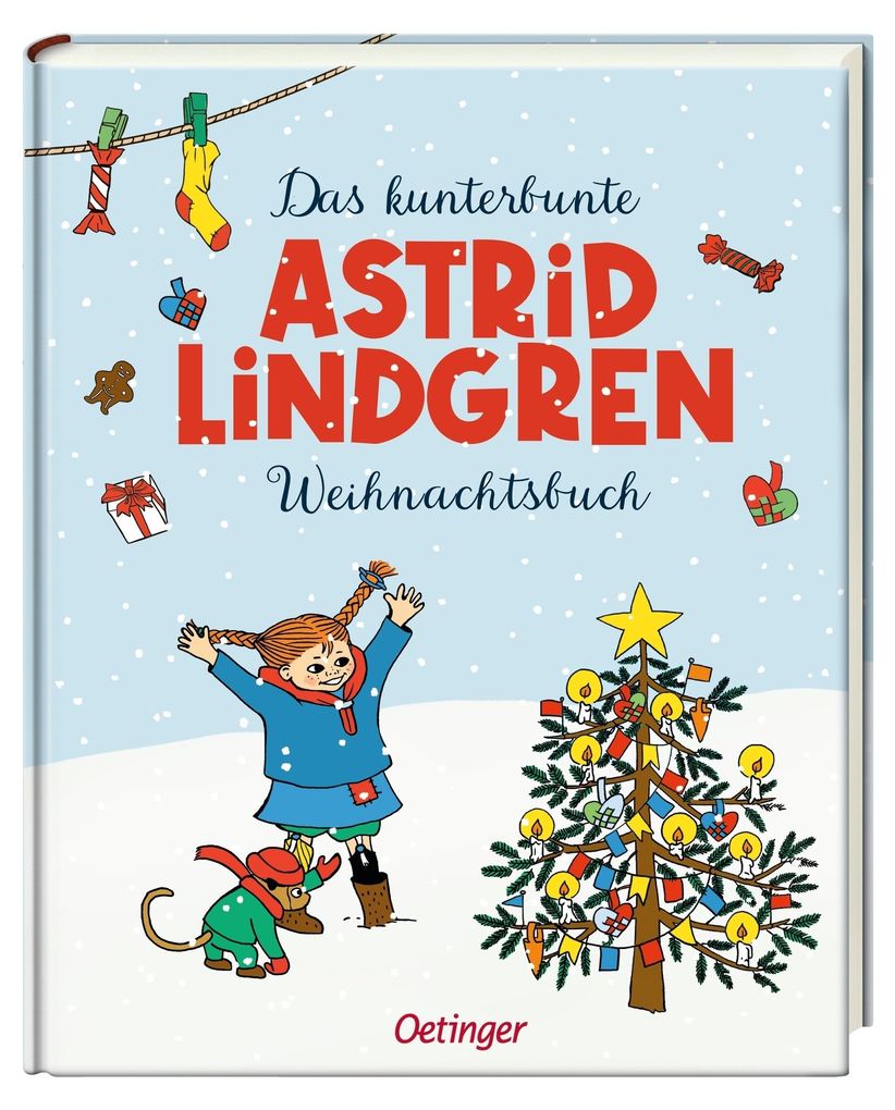Weitere Ansicht: Das kunterbunte Astrid Lindgren Weihnachtsbuch | Astrid Lindgren