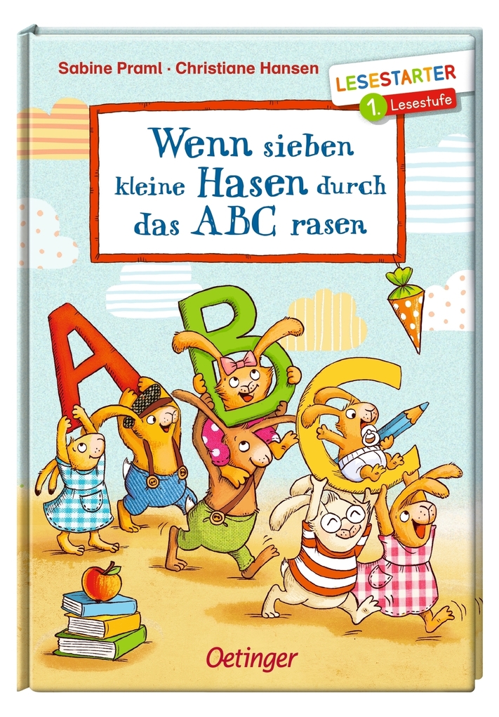 Weitere Ansicht: Wenn sieben kleine Hasen durch das ABC rasen | Sabine Praml