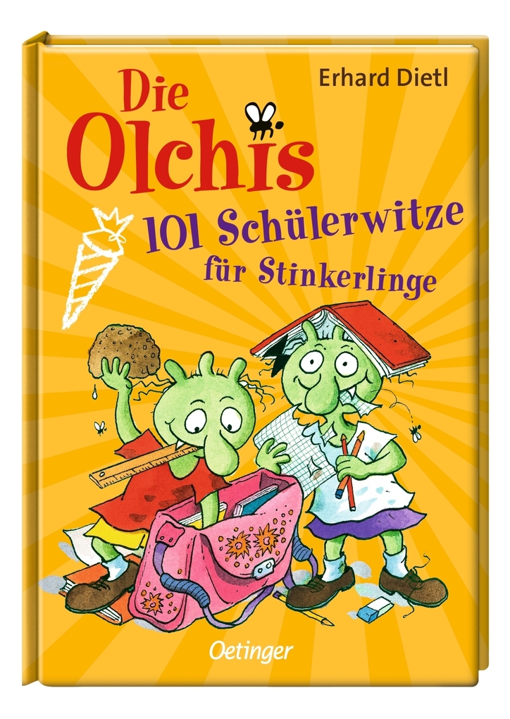 Weitere Ansicht: Die Olchis. 101 Schülerwitze für Stinkerlinge | Erhard Dietl