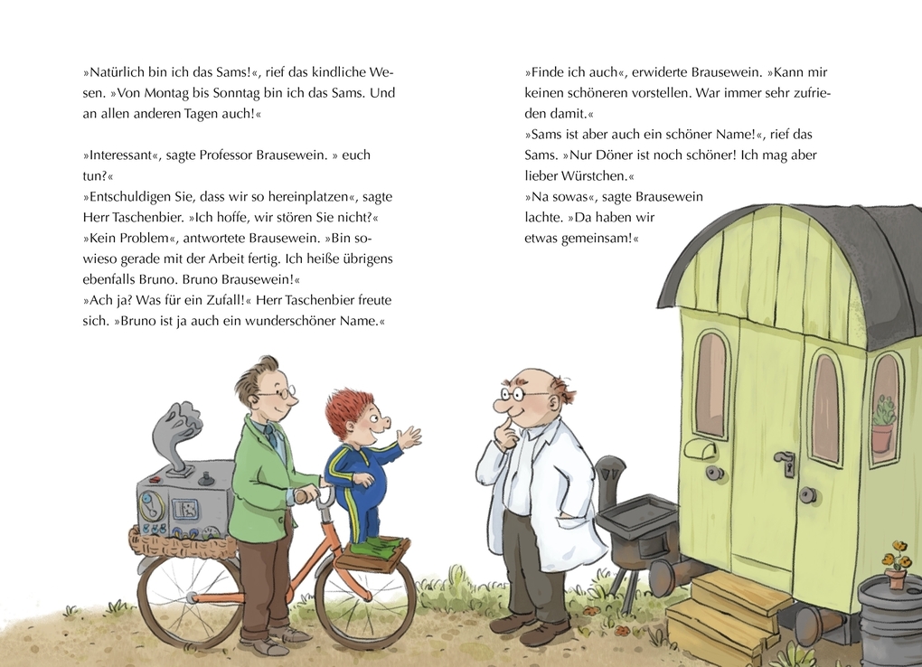 Weitere Ansicht: Die Olchis und das Sams. Die kaputte Wunschmaschine | Erhard Dietl, Paul Maar